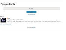 Tablet Screenshot of penguincards.blogspot.com