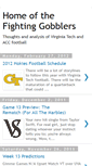 Mobile Screenshot of homeofthefightinggobblers.blogspot.com