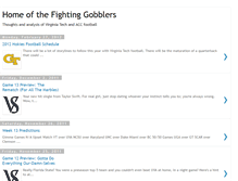 Tablet Screenshot of homeofthefightinggobblers.blogspot.com