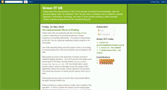 Desktop Screenshot of greenituk.blogspot.com