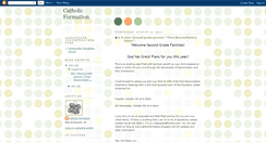Desktop Screenshot of catholicformation.blogspot.com