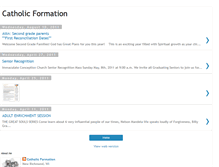 Tablet Screenshot of catholicformation.blogspot.com