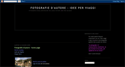 Desktop Screenshot of fotodautore.blogspot.com