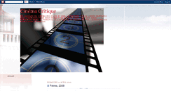 Desktop Screenshot of cinema-critique.blogspot.com