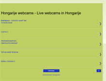Tablet Screenshot of hongarije-webcams.blogspot.com