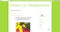 Desktop Screenshot of nirppanokka.blogspot.com