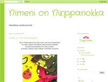 Tablet Screenshot of nirppanokka.blogspot.com