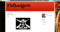 Desktop Screenshot of flatbadger.blogspot.com