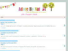 Tablet Screenshot of adorebynat.blogspot.com