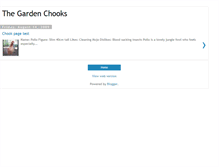 Tablet Screenshot of gardenchooks.blogspot.com
