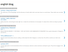 Tablet Screenshot of 2e4english-blog.blogspot.com