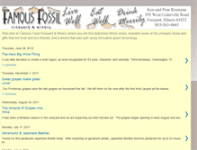 Tablet Screenshot of famousfossilwineryil.blogspot.com