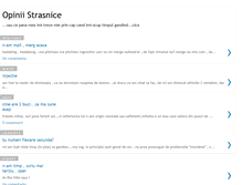 Tablet Screenshot of opiniistrasnice.blogspot.com