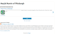 Tablet Screenshot of masjidmuminpgh.blogspot.com