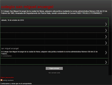 Tablet Screenshot of colegio-san-miguel-arcangel.blogspot.com