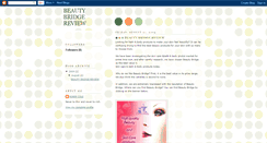 Desktop Screenshot of beautybridgereview.blogspot.com