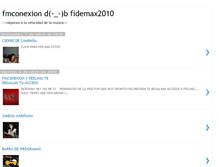 Tablet Screenshot of fmconexion1.blogspot.com