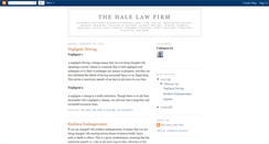 Desktop Screenshot of halelaw.blogspot.com