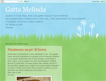 Tablet Screenshot of gattamelinda.blogspot.com