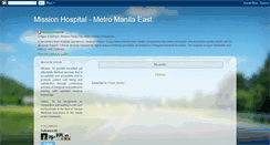 Desktop Screenshot of missionhospitalmmgmme.blogspot.com