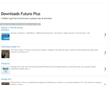 Tablet Screenshot of downloadsfuturoplus.blogspot.com
