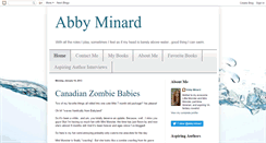 Desktop Screenshot of abbyminard.blogspot.com
