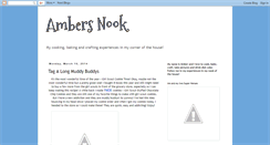 Desktop Screenshot of ambersnook.blogspot.com