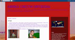 Desktop Screenshot of iubireacrestinortodoxa.blogspot.com