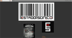 Desktop Screenshot of estadosonico.blogspot.com