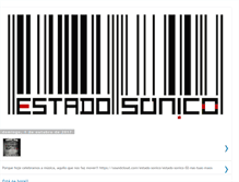 Tablet Screenshot of estadosonico.blogspot.com