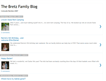 Tablet Screenshot of bretzfamily.blogspot.com