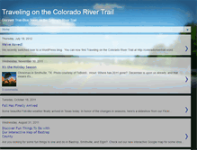 Tablet Screenshot of coloradorivertrail.blogspot.com