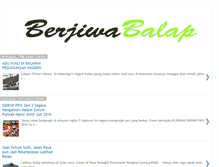 Tablet Screenshot of berjiwabalap.blogspot.com