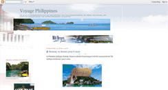 Desktop Screenshot of philippinesvoyage.blogspot.com