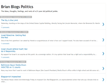 Tablet Screenshot of brianblogspolitics.blogspot.com