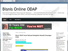 Tablet Screenshot of odap-bisnisonline.blogspot.com