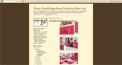 Desktop Screenshot of furniturestore247.blogspot.com