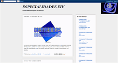 Desktop Screenshot of eivespecialidad.blogspot.com