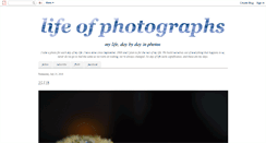 Desktop Screenshot of lifeofphotographs.blogspot.com