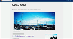 Desktop Screenshot of lomolean.blogspot.com