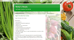 Desktop Screenshot of mollysmeals.blogspot.com