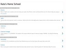 Tablet Screenshot of kateshomeschool.blogspot.com