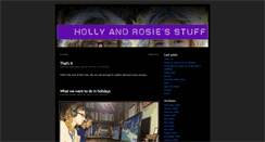 Desktop Screenshot of hollyandrosie.blogspot.com