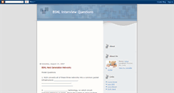 Desktop Screenshot of bsnl-interviewquestions.blogspot.com