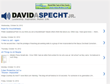 Tablet Screenshot of dspecht.blogspot.com