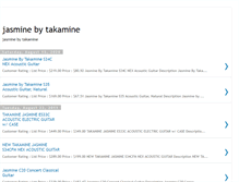 Tablet Screenshot of jasmine-by-takamine.blogspot.com