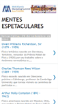 Mobile Screenshot of mentesespetaculares.blogspot.com