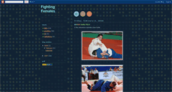 Desktop Screenshot of femalefighting.blogspot.com