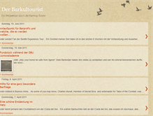 Tablet Screenshot of barkultourist.blogspot.com