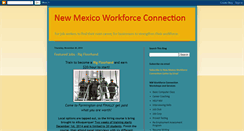 Desktop Screenshot of nmworkforceconnection.blogspot.com